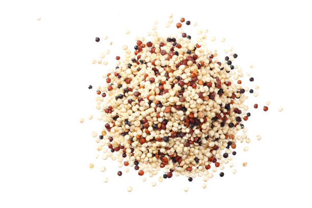 istock quinoa isolated on white background. quinoa seed 1156399482