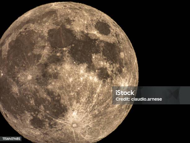 Moon Stock Photo - Download Image Now - Astrology, Astronomy, Backgrounds