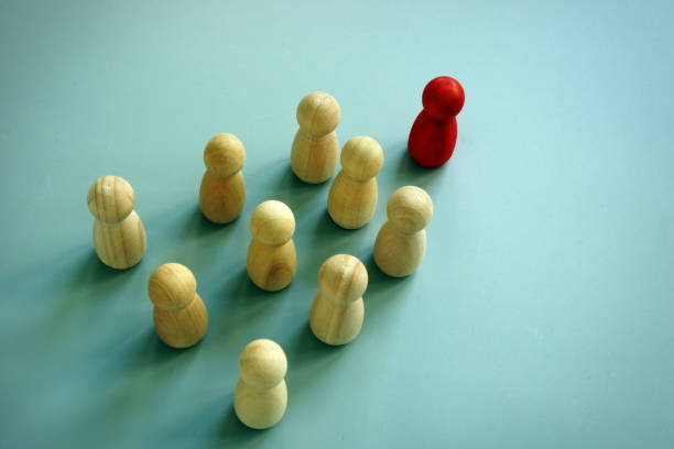 istock Successful leader in business. Leadership and management. 1156404867