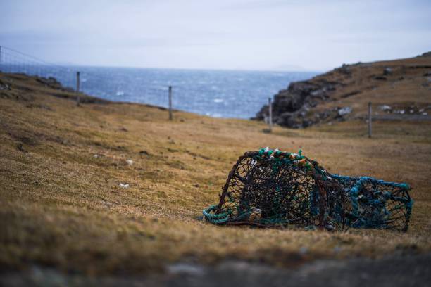 istock Fishing equipment abandoned at Neist point 1156405579