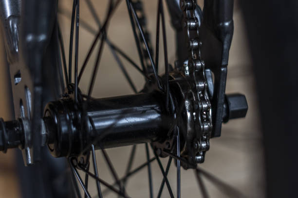 istock black metallic BMX bike 1156414207