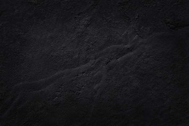 istock Dark grey black slate texture in natural pattern with high resolution for background and design art work. Black stone wall. 1156420398