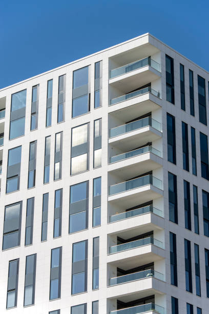 istock Residential tower with balconies 1156425948