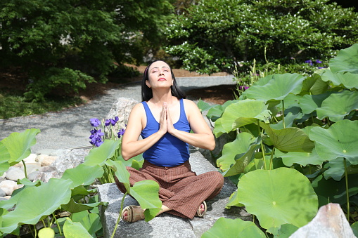 Yoga within nature