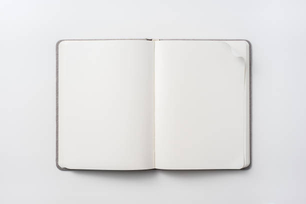 istock fabric hardcover notebook isolated on white background 1156435193