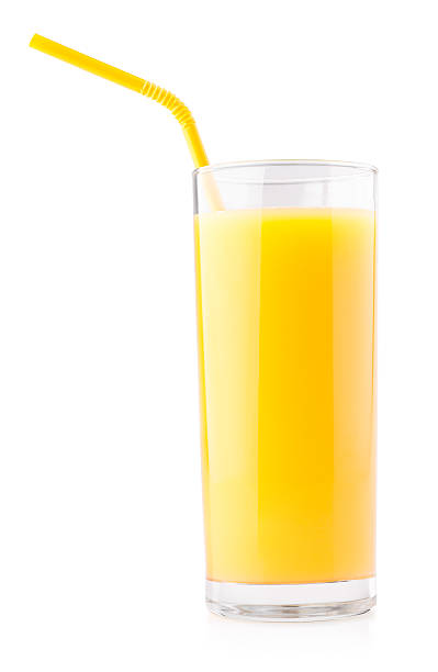 istock Glass of orange juice 115643565