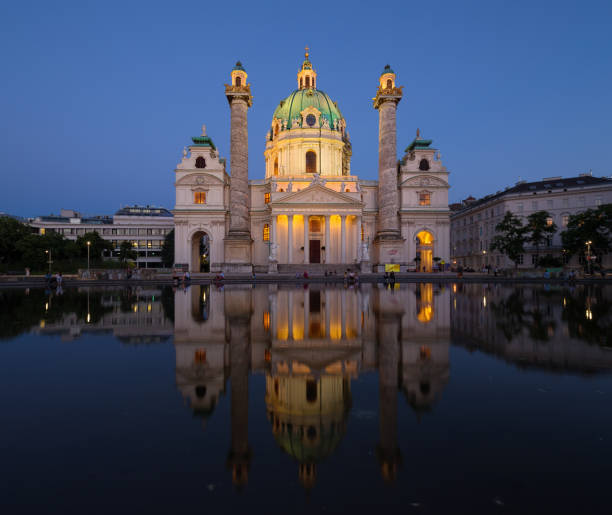 istock St. Charles's Church in Vienna, Austria 1156437746