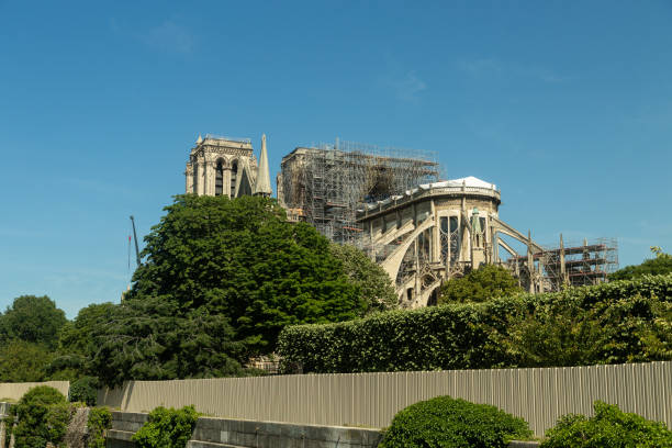 istock reconstruction of Notre Dame 1156448004