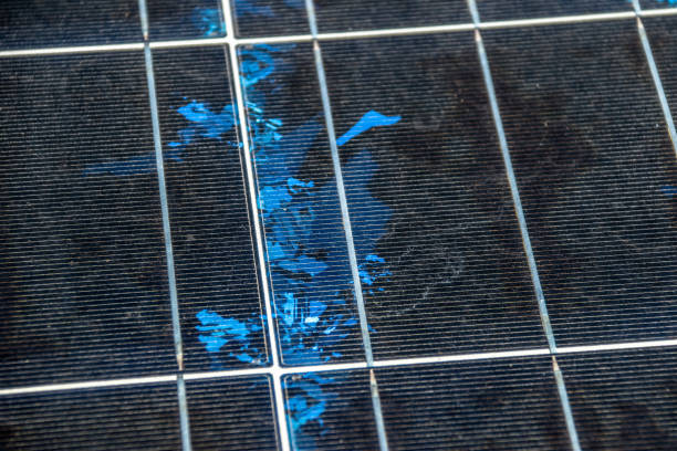 istock Detail of Solar panel, Photovoltaic, Alternative electricity source, Solar panel texture 1156448035