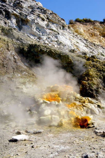 istock Fumarole in the Solfatara crater in the Phlegraean Fields in Italy 1156448049