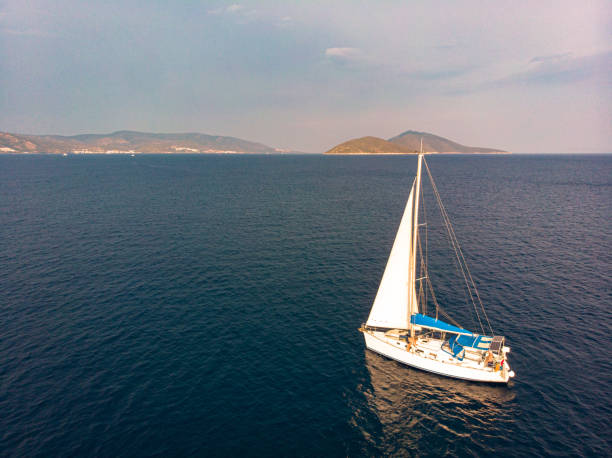 istock Sailing Boat on the Sea 1156451931