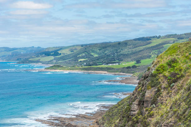 istock The Great Ocean Road, Victoria, Australia. Copy space for text 1156462731