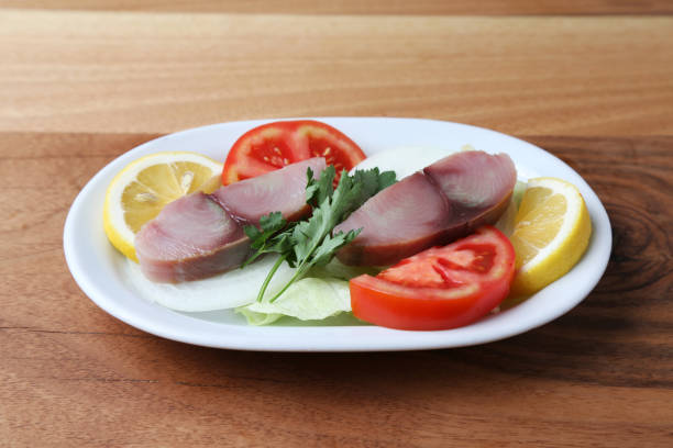 It's the most famous Turkish Greek and Armenian fish appetizer Lakerda.