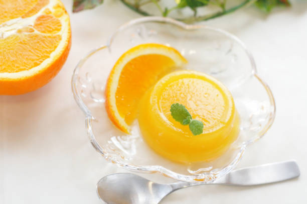 istock orange jelly isolated on white background 1156465432