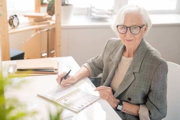 istock Aged businesswoman 1156465748