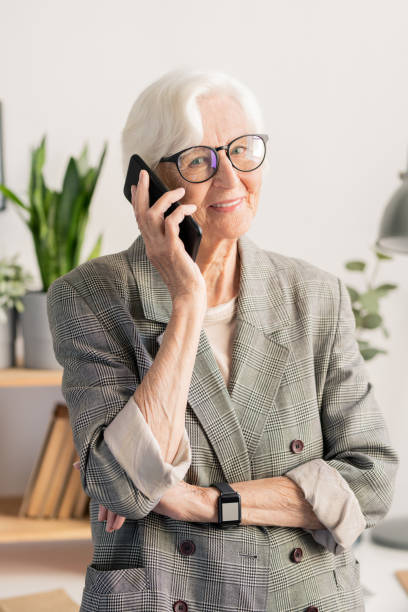 istock Granny on the phone 1156465776
