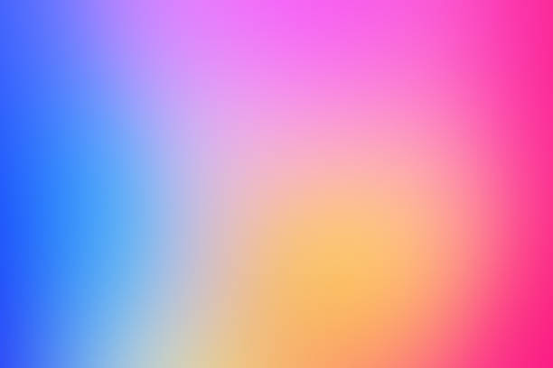 istock Colourful blurred purple, yellow and blue gradient background. 1156468003