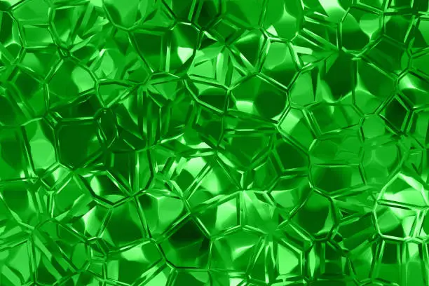 Photo of Diamond Green Emerald Crystal Texture Background Abstract Heap Quartz Mineral Gemstone Pattern