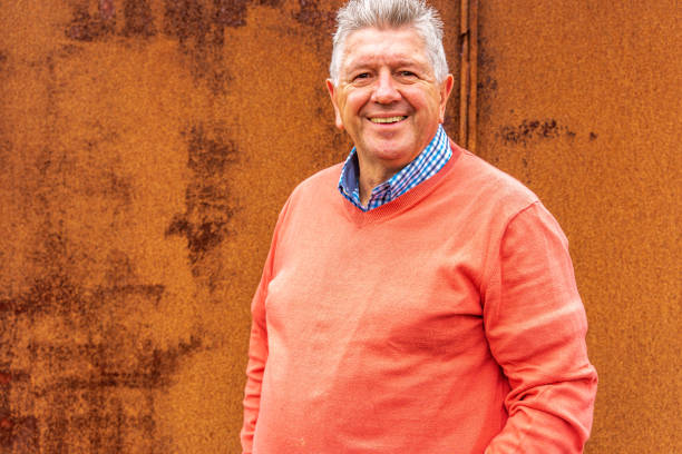 istock Active senior man in countryside portrait 1156473143