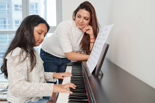 istock Musical lesson at home 1156474316