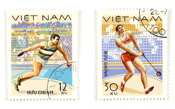 istock Sports and athletics on post stamps 115647475