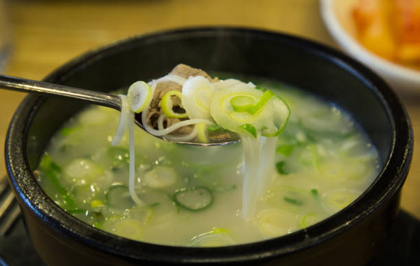 Korean traditional soup, as known as Sullungtang, is one of the most favorite food for Korean
