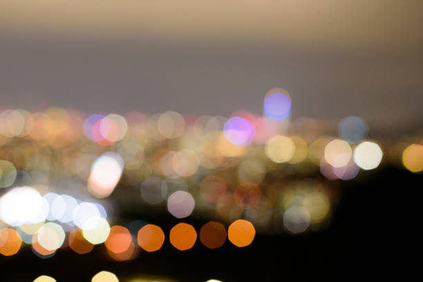 istock Bokeh light pattern in the Taipei City 1156480787