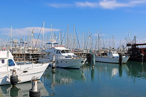 istock Yachts in Larnaca port, Cyprus 1156480860