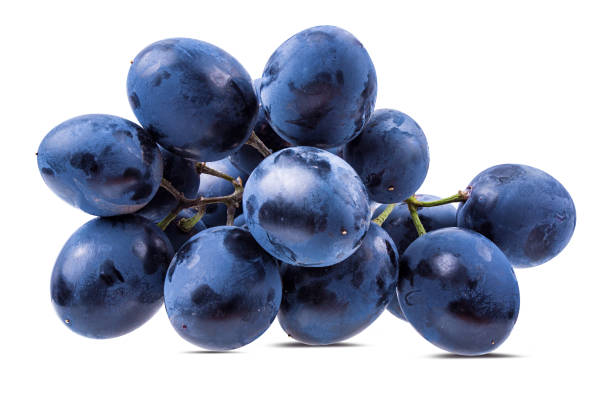 istock Grapes isolated on white background with clipping pass 1156482800