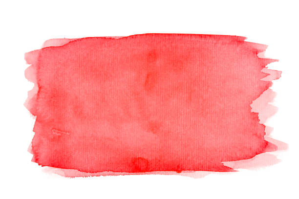 istock Abstract red watercolor background 1156484494