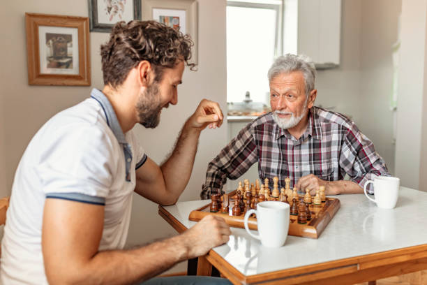 istock Looks like he's going in for checkmate 1156506659