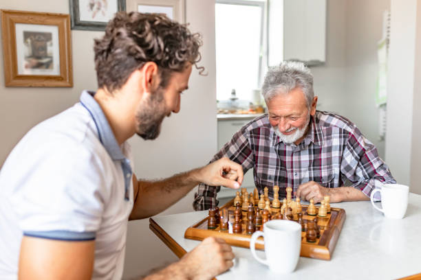 istock Looks like he's going in for checkmate 1156507222