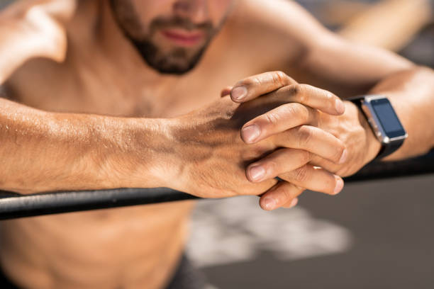 istock Hands of sportsman 1156508180