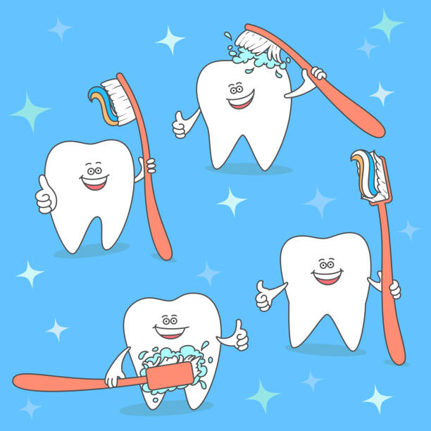 Ilustración de Diente De Dibujos Animados Con Cepillo De Dientes Conjunto De Ilustraciones De Odontología Concepto De Cepillo De Dientes y más Vectores Libres de Derechos de Cepillar los dientes - iStock Ilustración de Diente De Dibujos Animados Con Cepillo De Dientes Conjunto De Ilustraciones De Odontología Concepto De Cepillo De Dientes y más Vectores Libres de Derechos de Cepillar los dientes - iStock