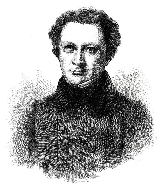istock Portrait of Wolfang Menzel, german writer, 1798-1873 1156509527