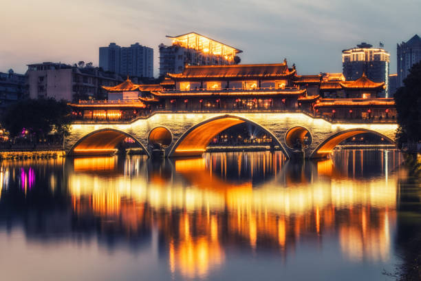 istock Chengdu, China On the Jin River 1156522392