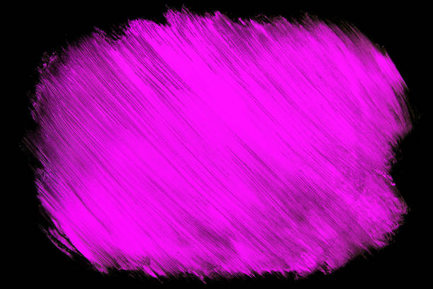 istock Purple paint isolated on black 1156526329