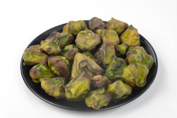 water chestnut or Singhare stock photo