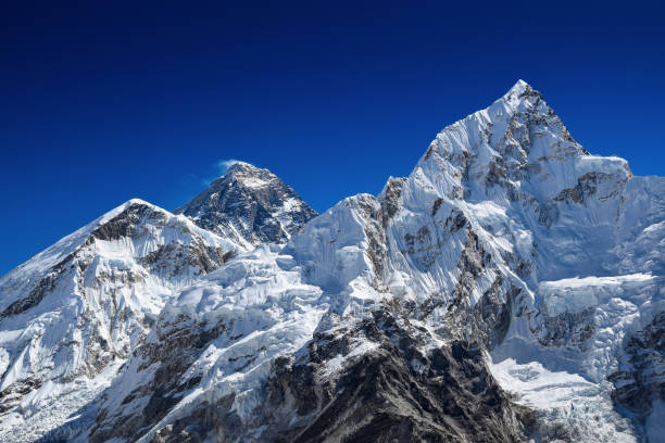 istock Mount Everest and Nupste seen from Kala Patthar 1156527693