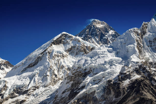 istock Mount Everest and Nupste seen from Kala Patthar 1156528392