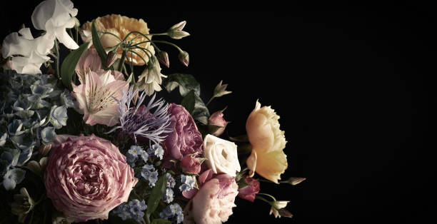 istock Beautiful bunch of colorful flowers 1156528607