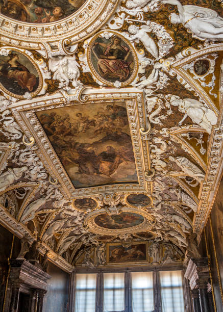 istock Venice. Doge's Palace, ceiling in the Atrium 1156529768