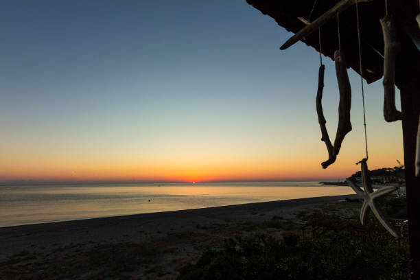 istock View from the terrace into the sunset 1156529979