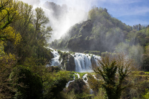 istock Marmore waterfall in Umbria 1156531288