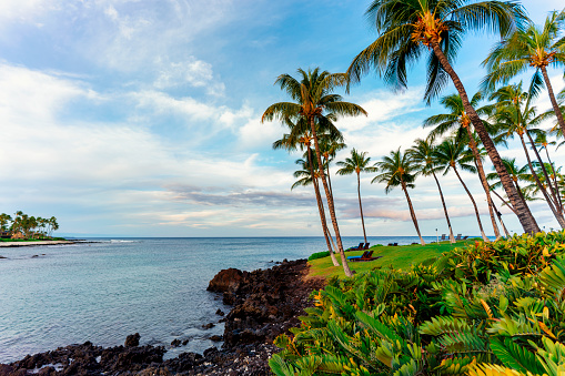 Waiulua Bay Waikoloa Village Big Island Volcanic beach Hawaii