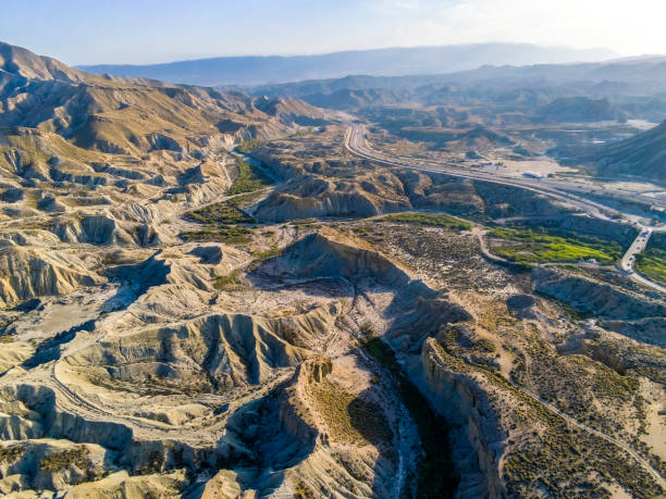 deserto de tabernas de andaluzia, spain - dh - fotografias e filmes do acervo