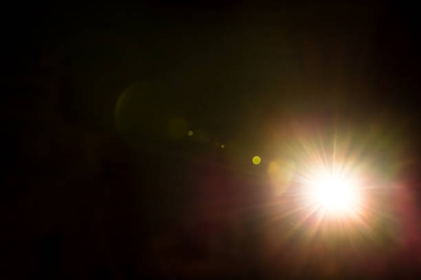 istock Beam of light in the dark 1156544149