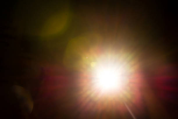 istock Beam of light in the dark 1156544175