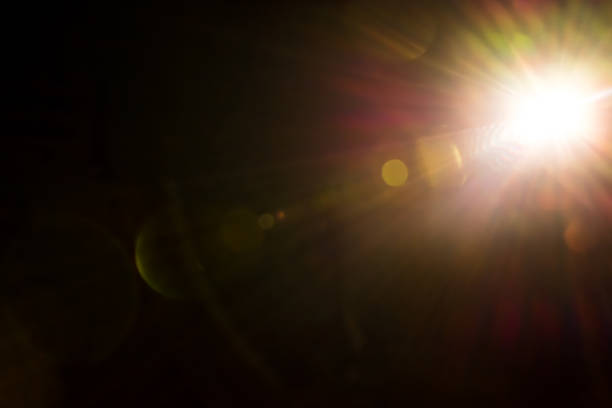 istock Beam of light in the dark 1156544195