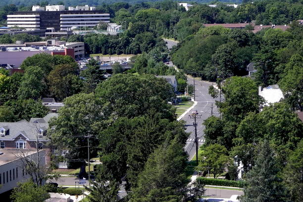 istock Stamford Aerial View 1156547490